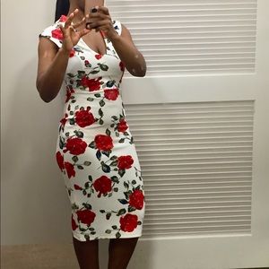 Beautiful flower dress